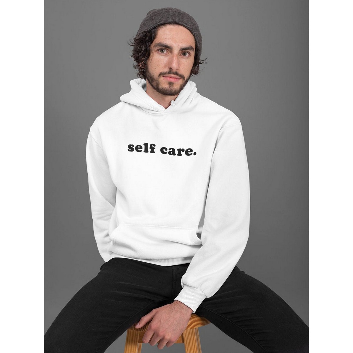 KH Store Self Care Miller fleece Hoodie for men | Daraz.pk
