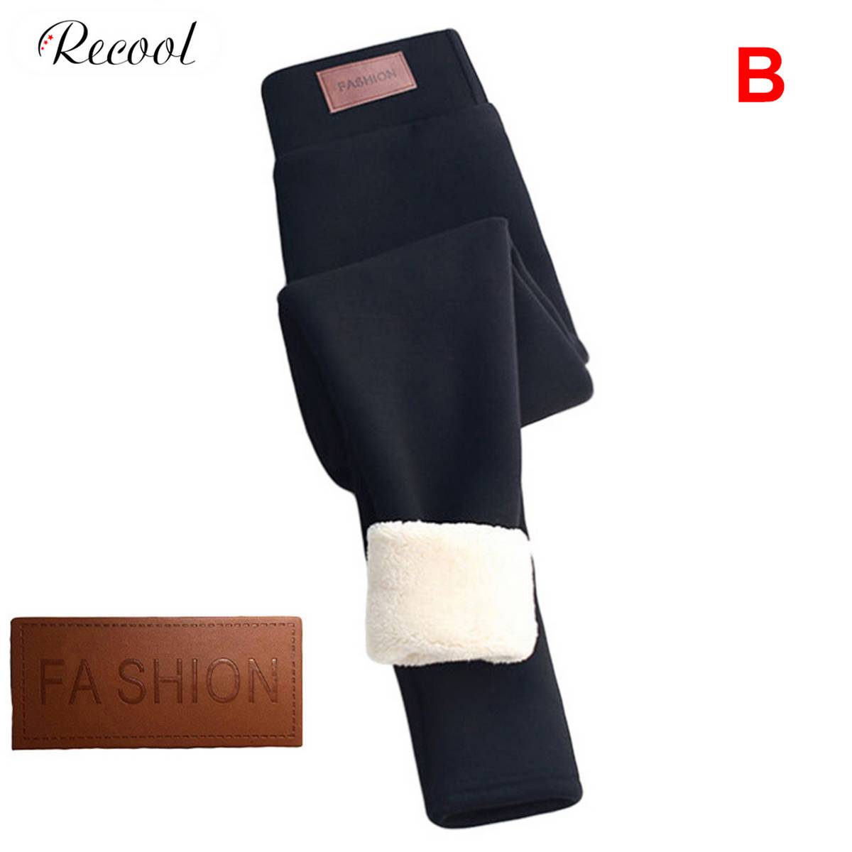 ALLGOOD】Winter Warm Thick Cashmere Pants Leggings High Waist Stretchy Soft  for Outdoor Women