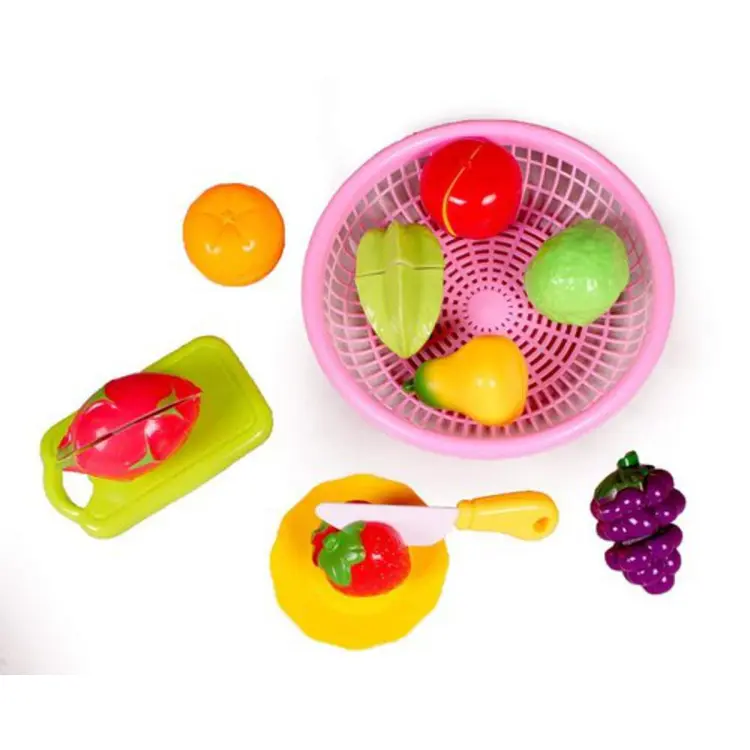 Childrens plastic fruit and sales veg