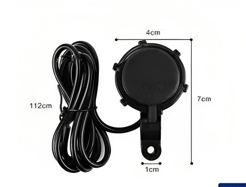 Water-Resistant USB Mobile Charger for Motorcycles & Two Wheelers | Handlebar Mount Charging Port for Smartphones | Fast Charging Bike USB Power Socket with Secure Mount for All Bikes & Scooters