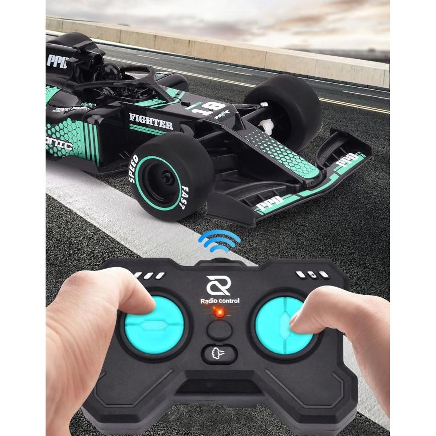RC Spray Runner Car with Sounds Lights and Smoke-Remote Control Car for Kids - 6604