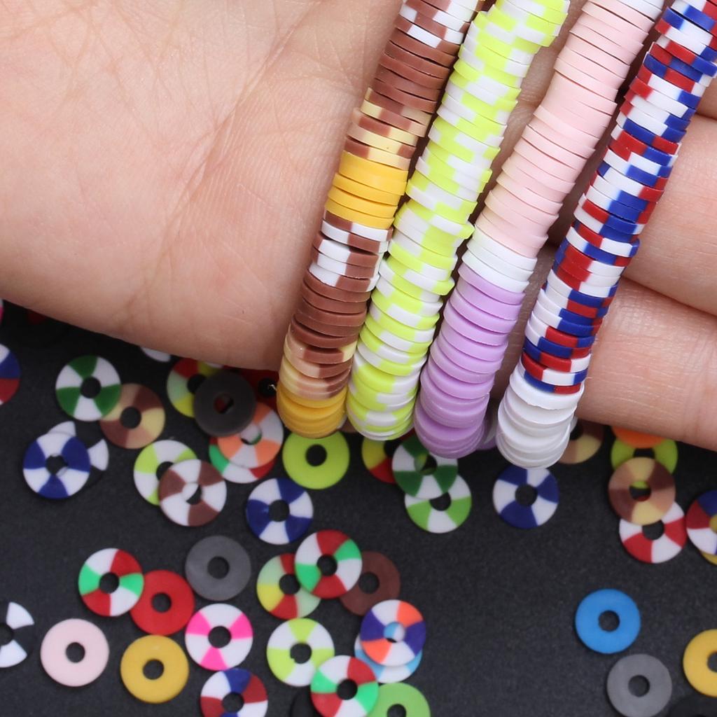 250/500/1000/5000/ Pcs Jewelry Making Clay Rings Material Bracelet Rings Multicolor Multicolor Mix Clay Rings For Bracelet Making Buy Rings For Bracelet Beads Material Jewelry Making by SAMS COLLECTION