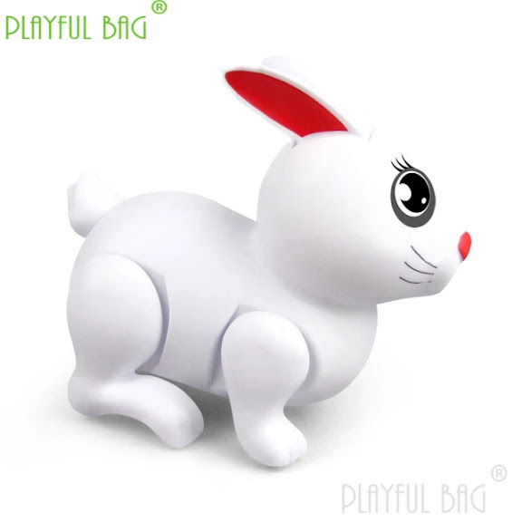 Electric Dancing Rabbit Simulation Toy With Lights and Music