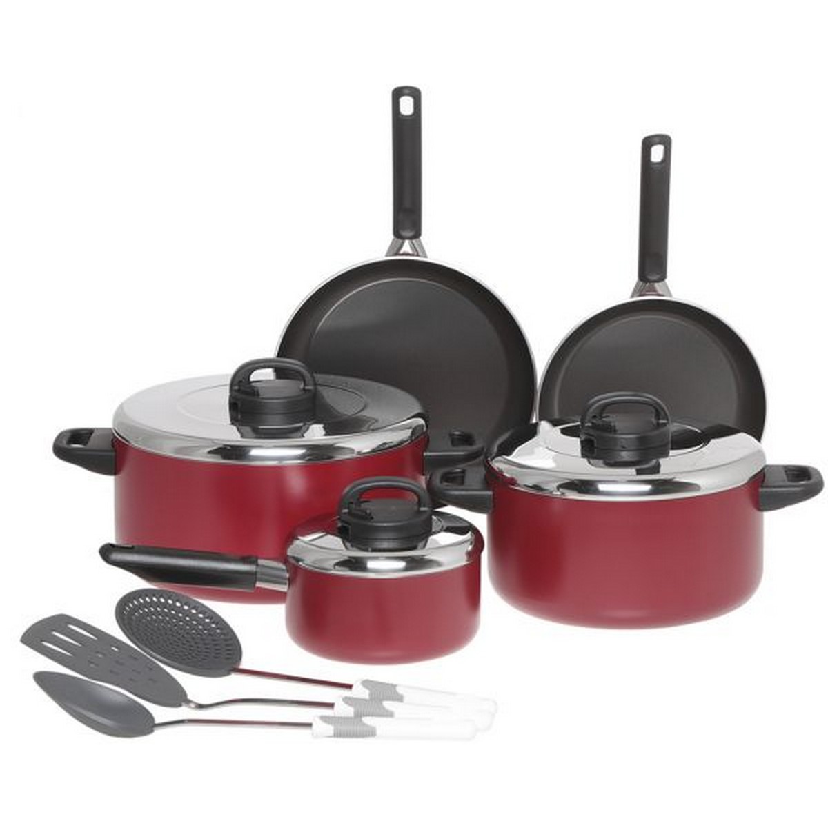 NEW NON STICK COOKWARE SET - 16 pieces 