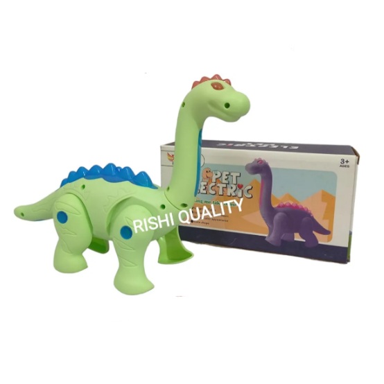 Simulation Electronic Pet Dinosaur Toy Musical Walking Battery Operated Roaring Sound