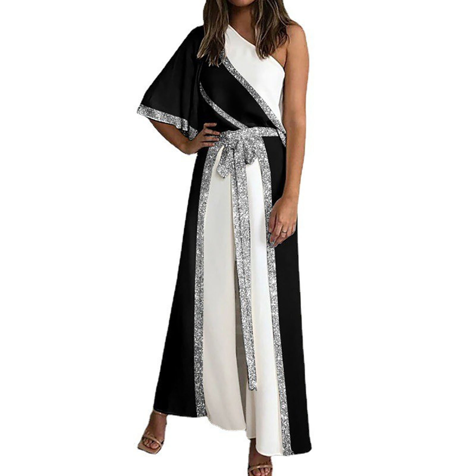 Lady Glitter Casual Jumpsuit 