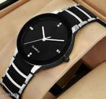 Analog Watch for Men and Boys Stainless Steel Quartz Watch Classic and Fashion Style Multiple Colors