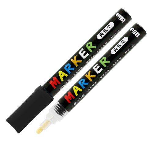 M&G Permanent Acrylic Paint Marker 2.0mm Great for Rock Painting, Wood