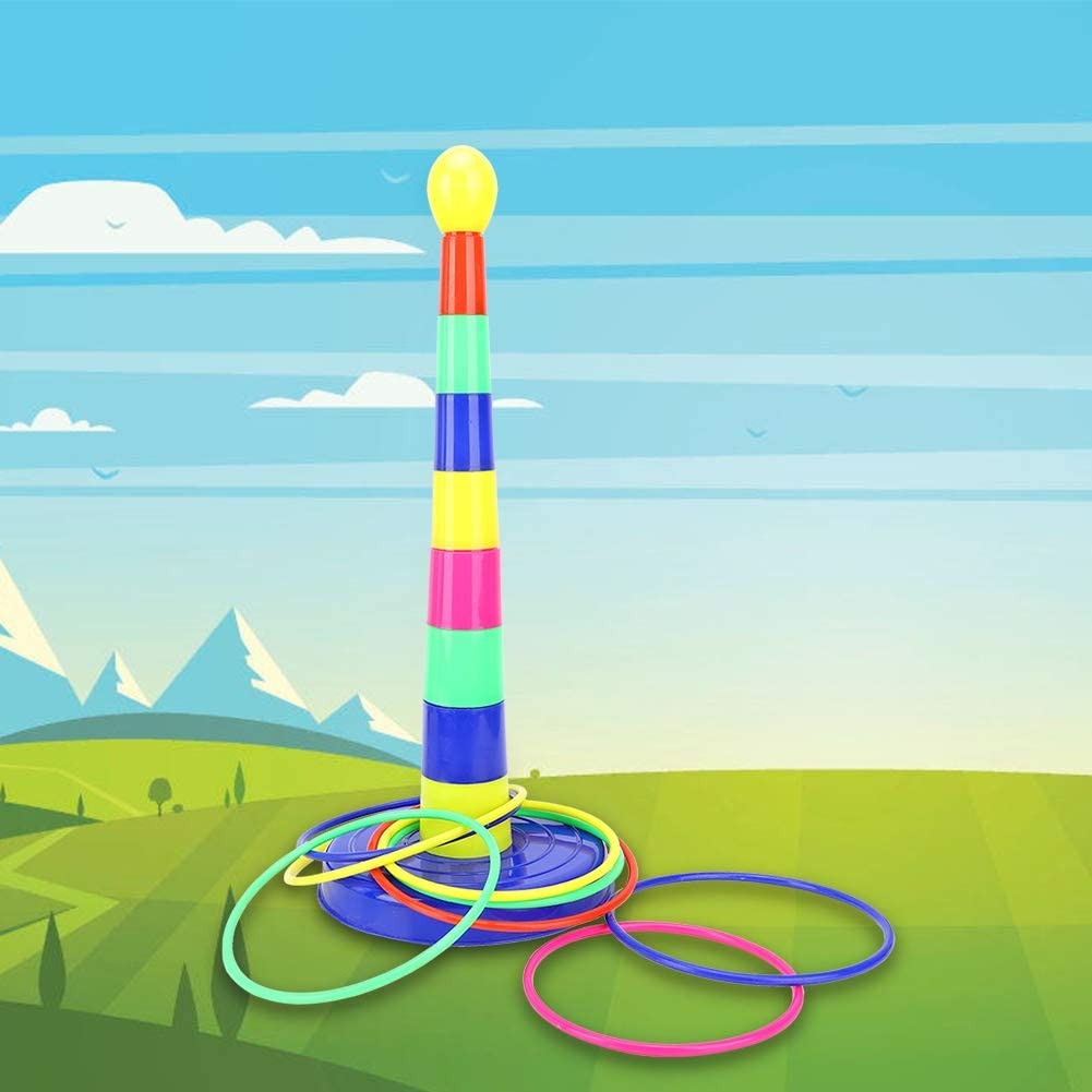 Ring Toys Colorful Game Set Birthday Party