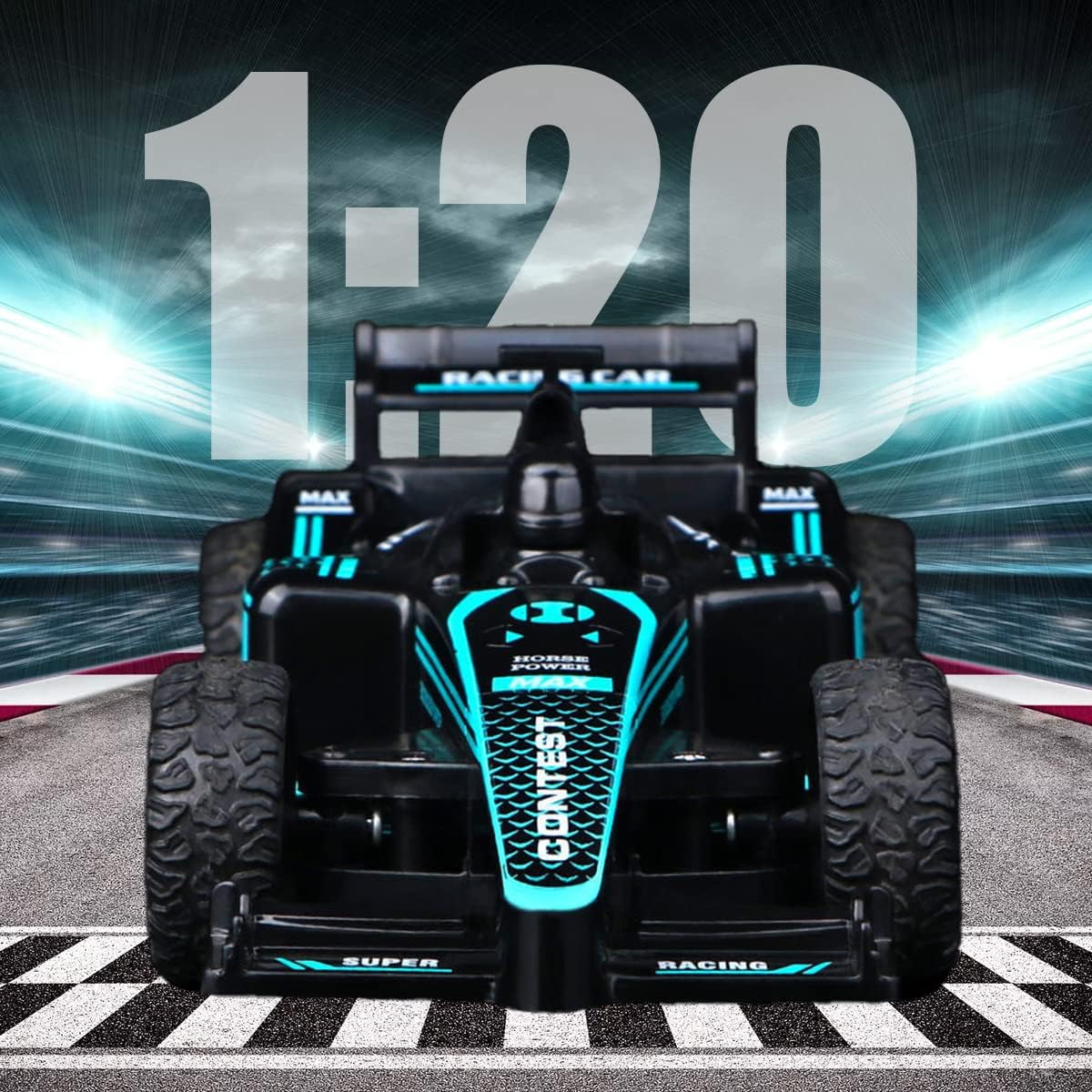 Rechargeable RC Car  High-Speed Remote Control Car for Kids RC Car   2.4GHz Electric Car Toy for Boys & Girls Best Formula Racing Car  Durable Racing Car – Indoor & Outdoor Perfect Gift