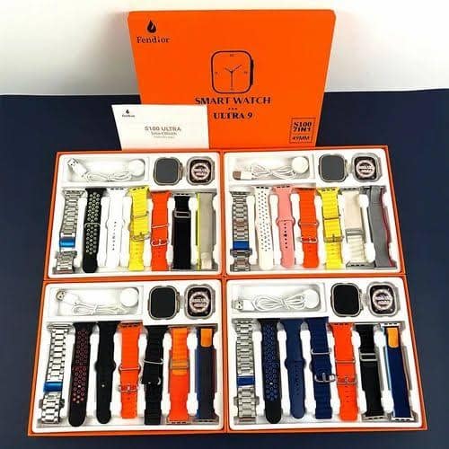 Smart Watch T900 Ultra Smart Watch / T900 Ultra 2 SmartWatch - 2.09 Infinite Display - 49MM Dial Size - Built-in Games - Bluetooth Calling - Crown Working