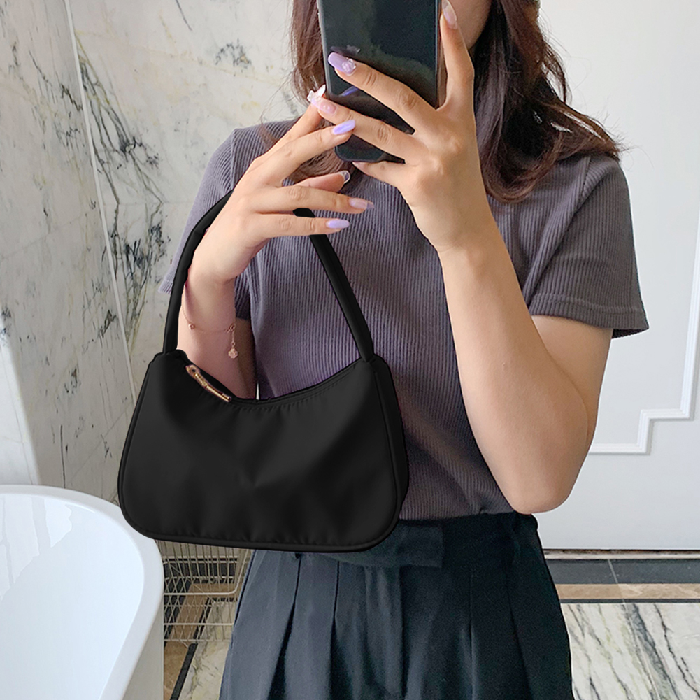 【ALLGOOD】 Fashion Nylon Women Handbags Totes Purses Female Casual Solid