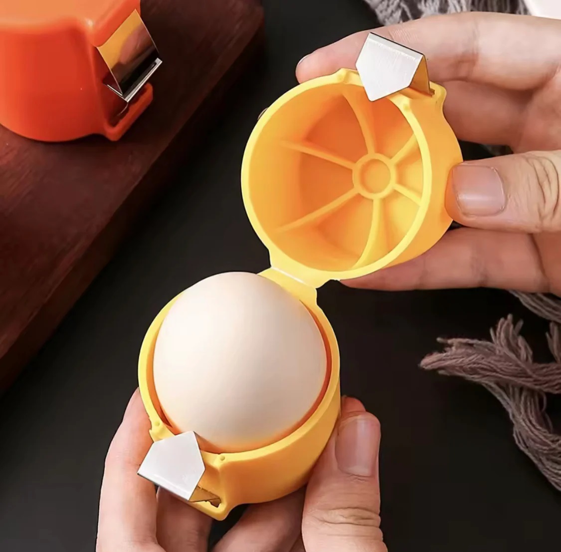Egg Shell Opener Cutter Stainless Steel Egg Cracker