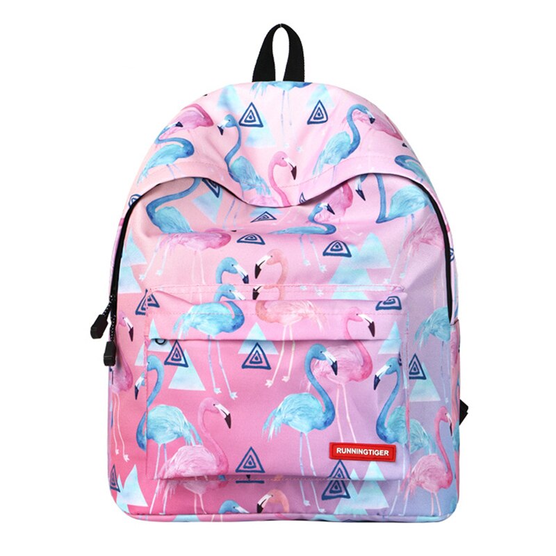 flamingo school bag