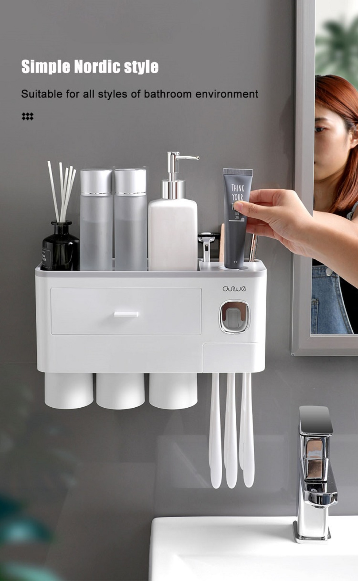 Dustproof with Super Sticky Suction Pad Wall ArshMoon