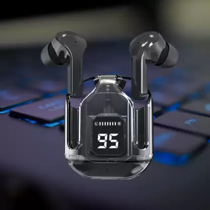 M04 Stereo Double and AIR31 Pod Wireless Bluetooth HandFree with Power Bank Stereo Earphones White bluetooth ear phone for all cell phones use