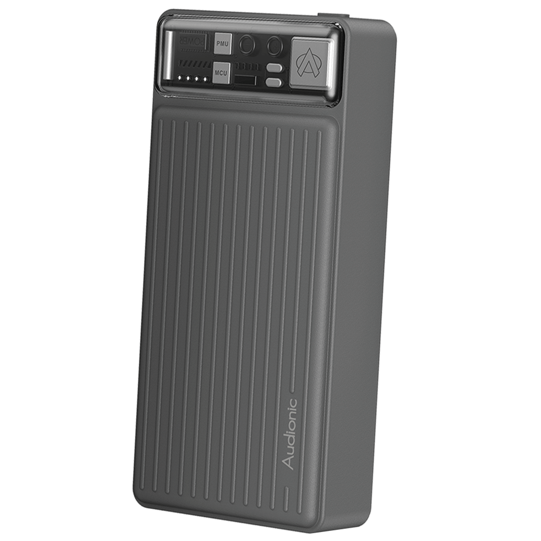 Audionic Power bank, Spark Pro S-200 20000mAh Powerbank, PD 22.5W powerbank, Dual Charging Ports, Dual Input, High capacity power bank