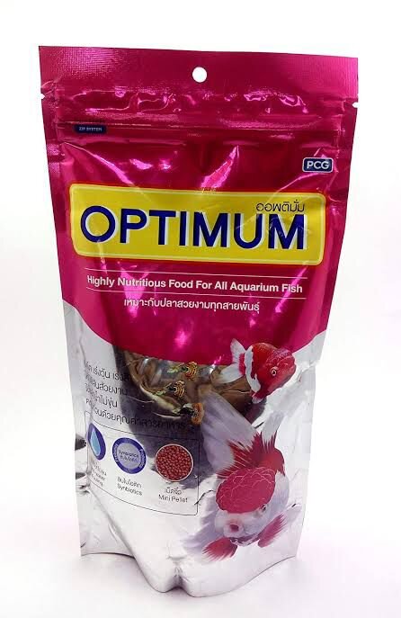 Optimum Highly Nutritious Fish Food for All Aquarium Fish 100gm & 200gm