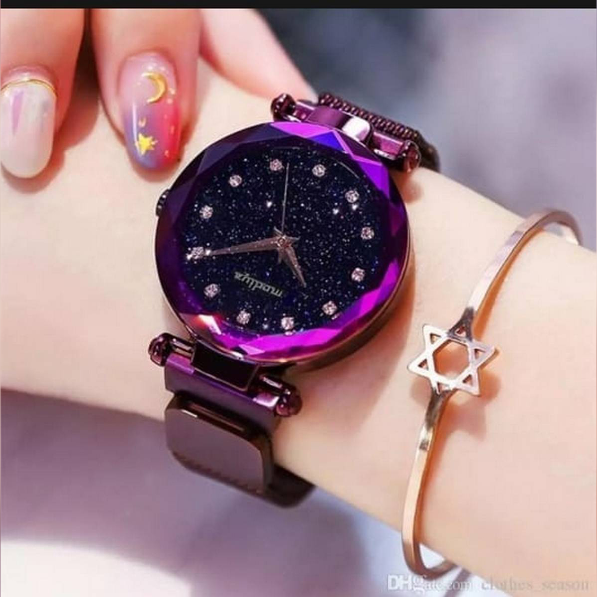Magnetic Watch for Girls Women Ladies Kids Pricess Unisex