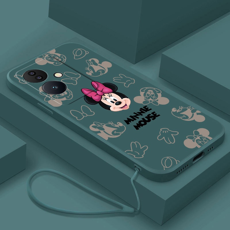 OPPO Reno11 F reno 11F reno11 Pro 5G Casing Cartoon Minnie Mobile Case
