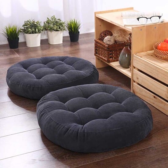 big round floor pillow