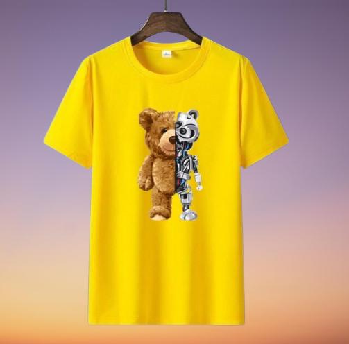 Summer Collection Robot Skull Printed New Stylish T-shirt For Men and Boys