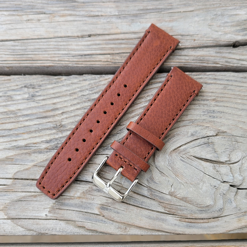 22mm Branded Real Natural Leather Watch Band Strap For Galaxy Watch 3