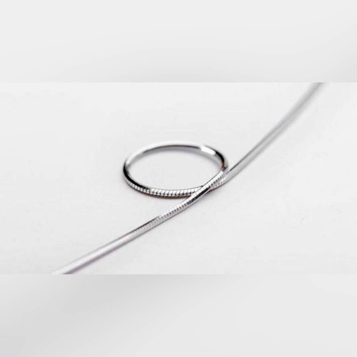 Pip Store Fashion Mens Womens Sell Silver Jewelry Snake Chain Necklace