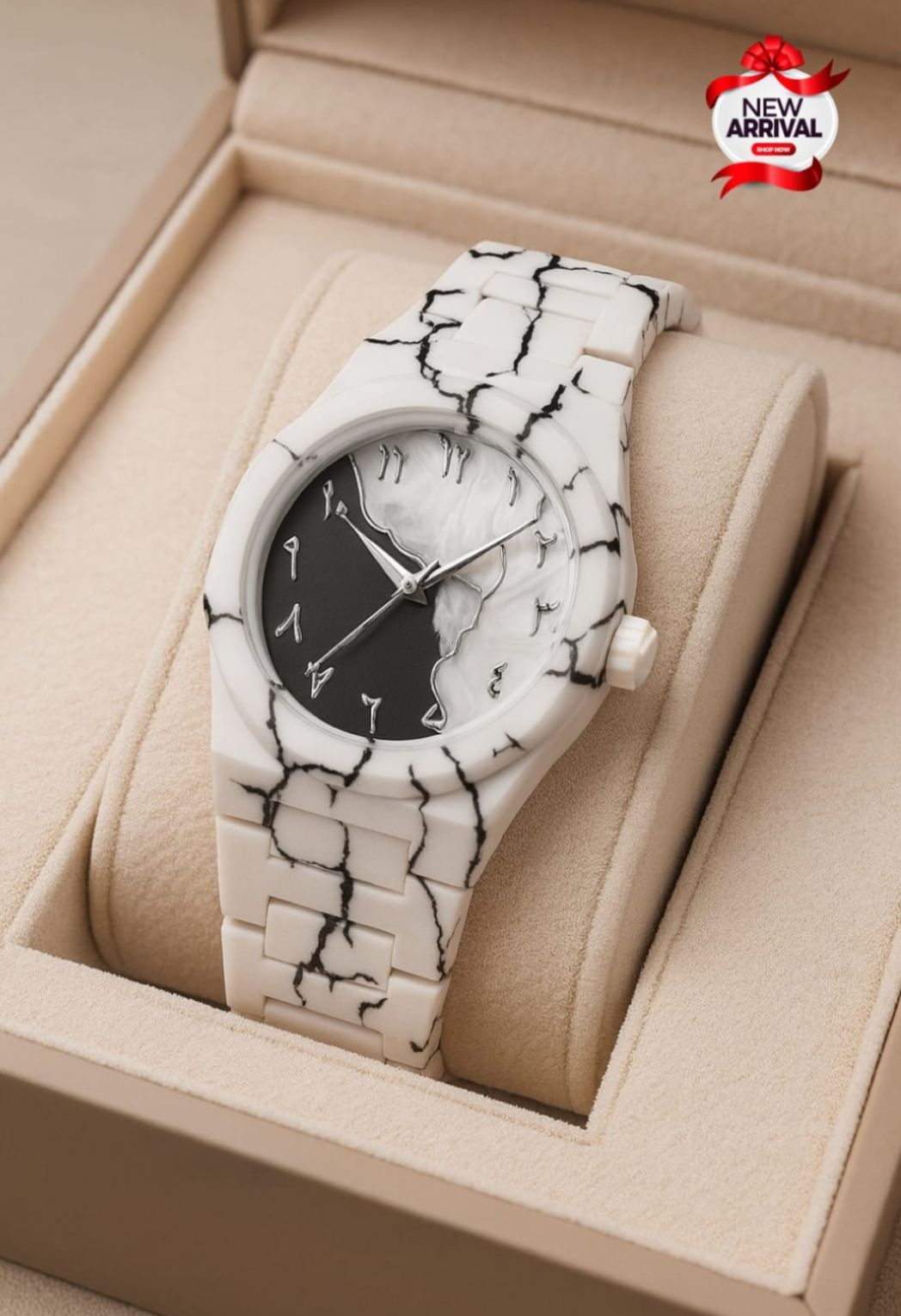 New White Arabic Aura watch Stylish smart Wrist Aura Watch for Men & Women 100% – digital Smart Watch Elegant Analog Watch with Premium Design, Casual & Formal Use, Smart Watch price in Pakistan