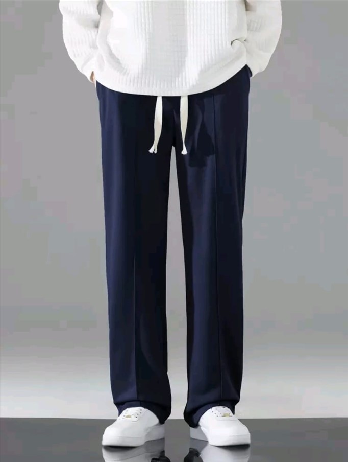 SB Trader Summers Baggy Trousers For Men - Pleated Men Trousers - Plated Trousers For Men - Loose Fit Trousers For Boys- Summers Terry Fabric