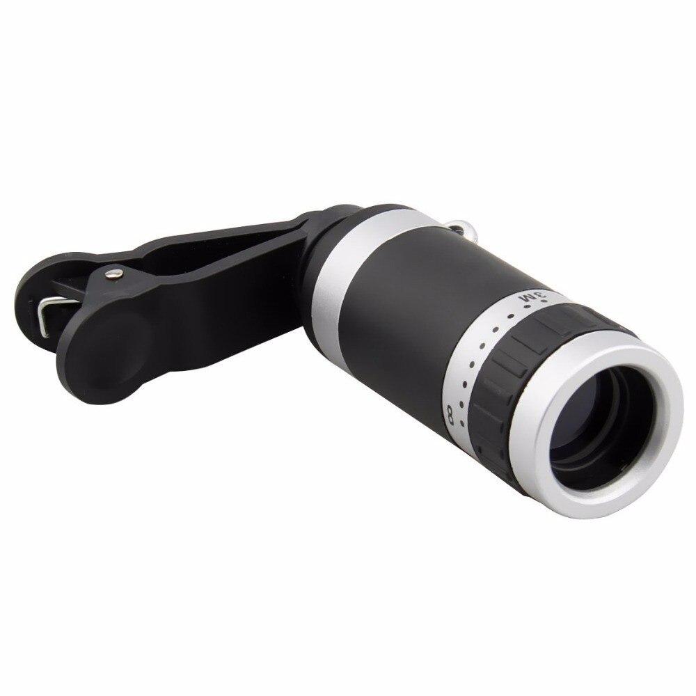 3 in 1x  Clear Zoom Mobile Camera Lens Selfie Mobile Phone Clip Lenses Fish Eye Wide Angle Macro Camera