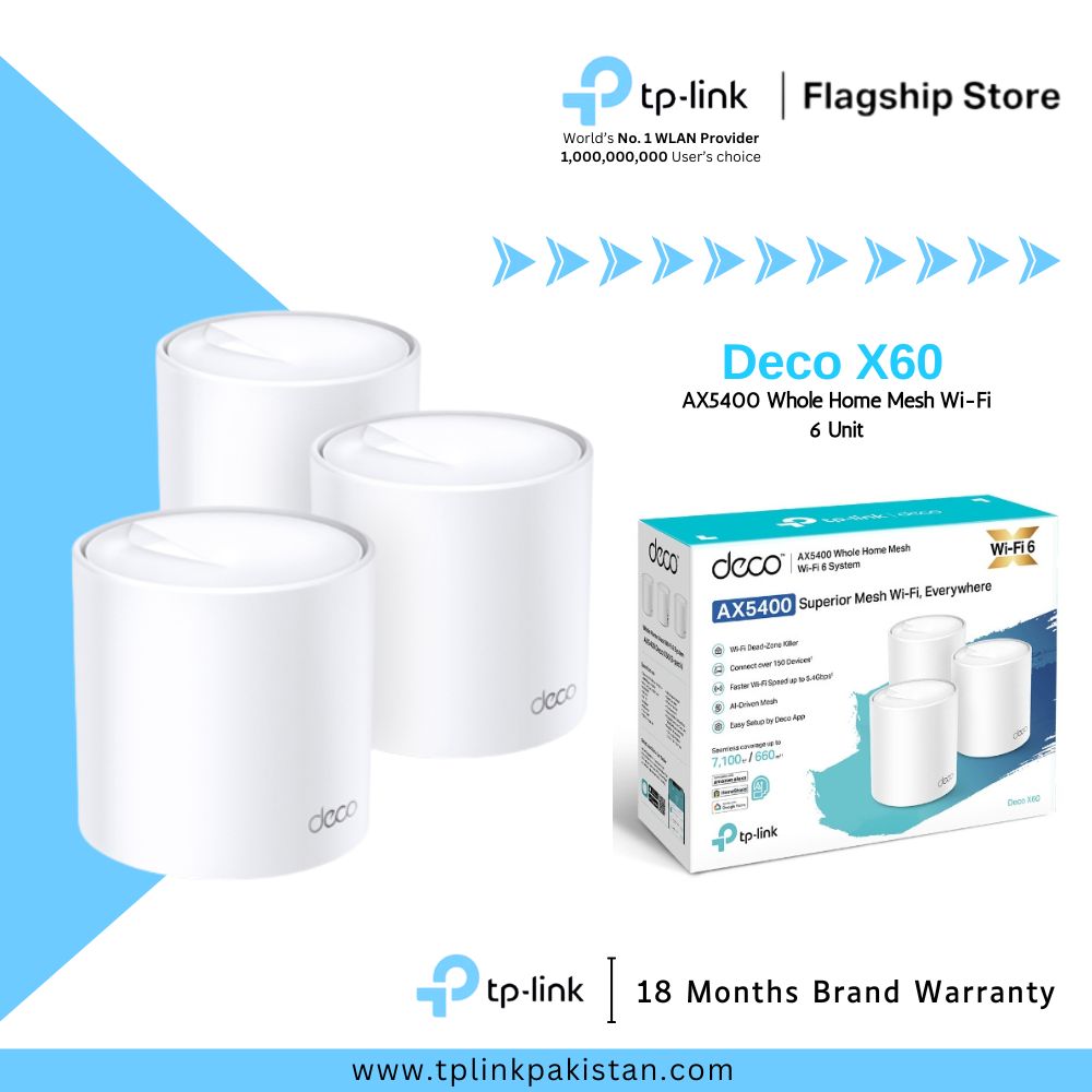 TP-Link メッシュ WiFi 6 もろい ルーター DECO X60 新品 未開封