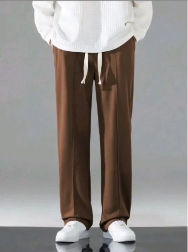SB Trader Summers Baggy Trousers For Men - Pleated Men Trousers - Plated Trousers For Men - Loose Fit Trousers For Boys- Summers Terry Fabric