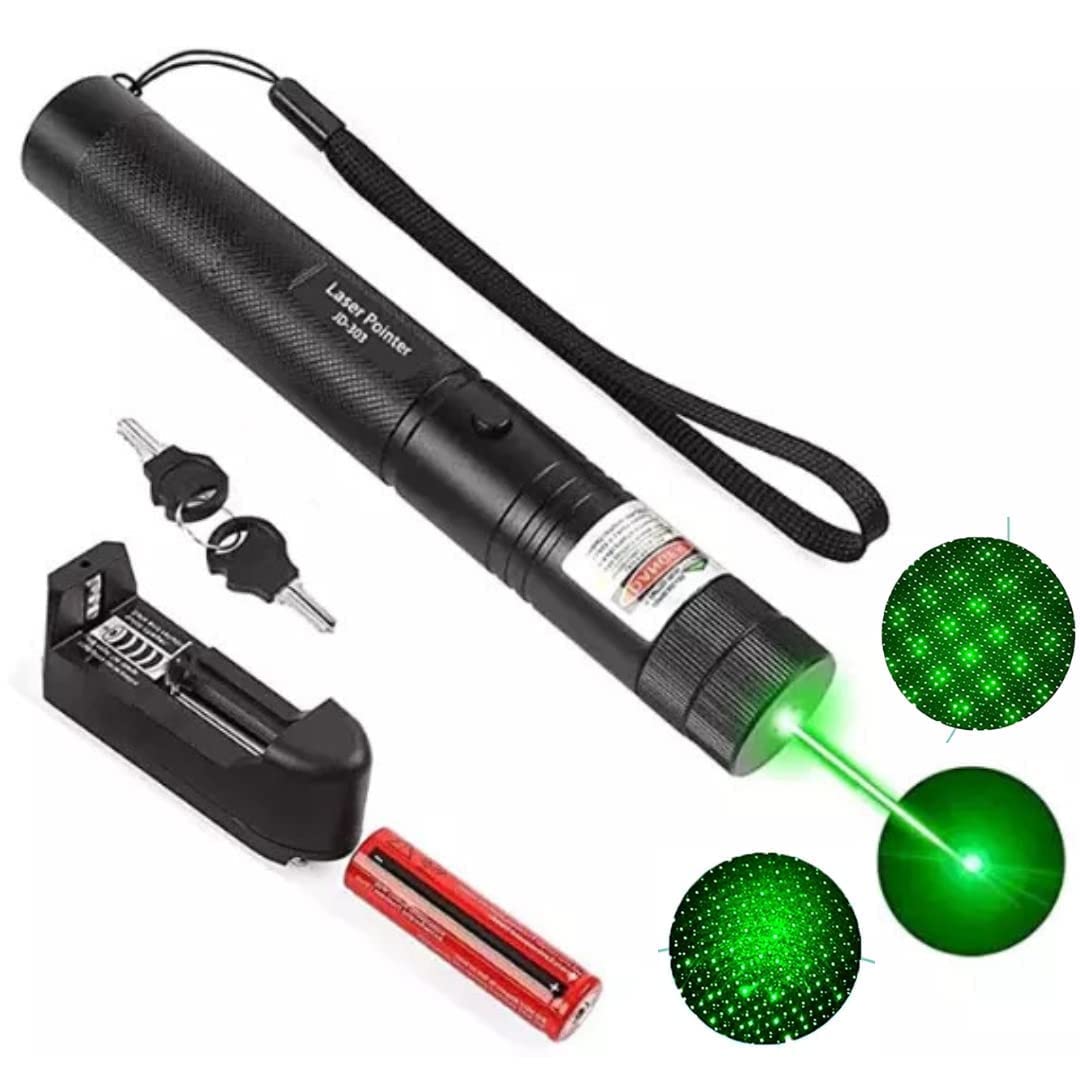 Green Red Laser Light Teaching Pointer, Pet Toy, Long Range Green/Red