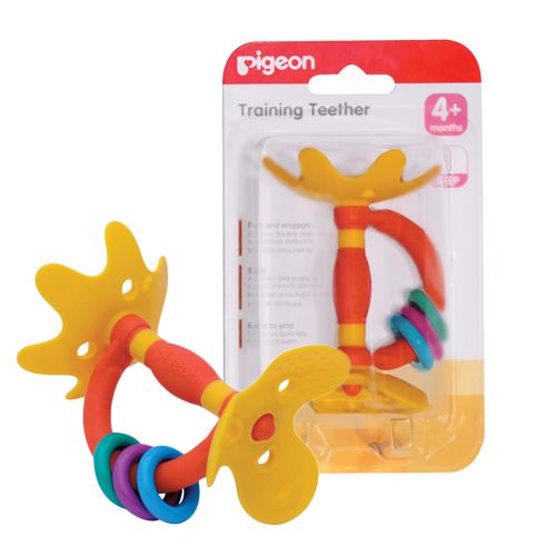 pigeon teething toy