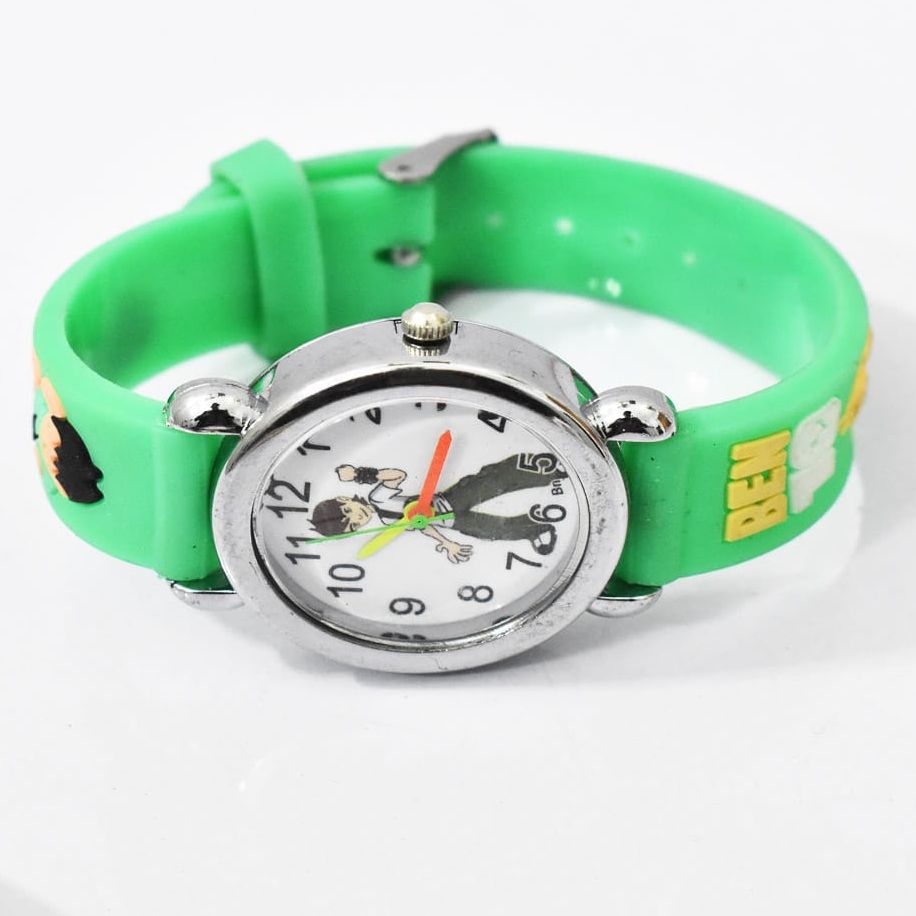 New Arrival Ben 10 Watch Analog Watch Wrist Watch Cartoon Watch For Kids - Green