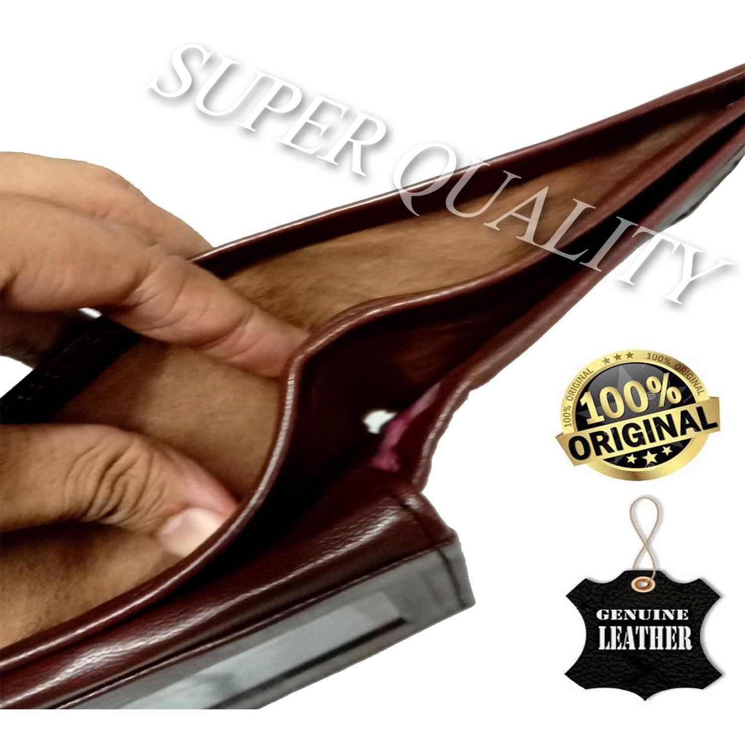Pure Genuine Leather Wallet For Men Brand New Wallet