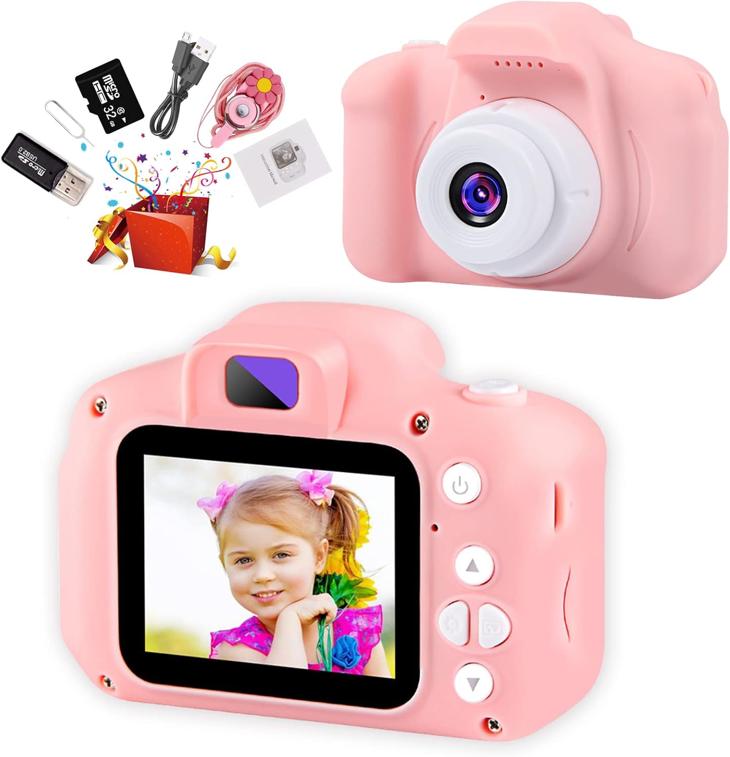 Kids Camera Toys for Fun with HD Digital Video and Photography Camera,