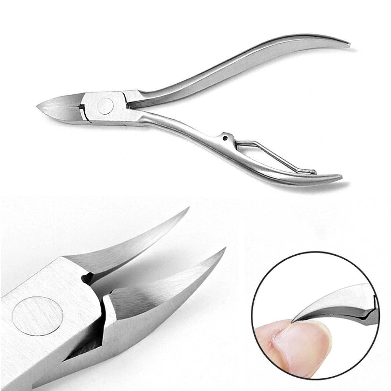 Nail Nipper Stainless Steel Nail Cutter - Nail Clipper Podiatry Nail Care Tool