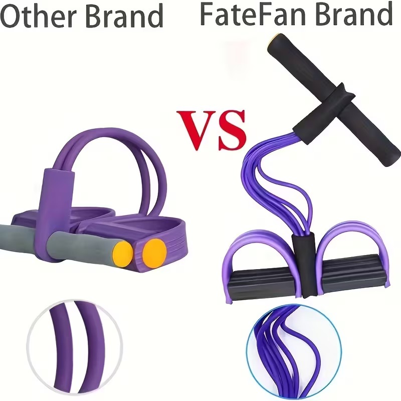 Pull Reducer Resistance Training Bands Tummy Trimmer Bally Fat Burner Body Exerciser Weight Loss Home Gym Home Workout Arm Muscle Builder Double Pull Rope Body Trimmer Pedal Exerciser Yoga Crossfit Exercise Arm Exercise Tummy Body Building Training Unisex