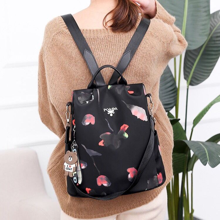 2023 Waterproof Oxford Women Backpack Fashion Anti-theft Women
