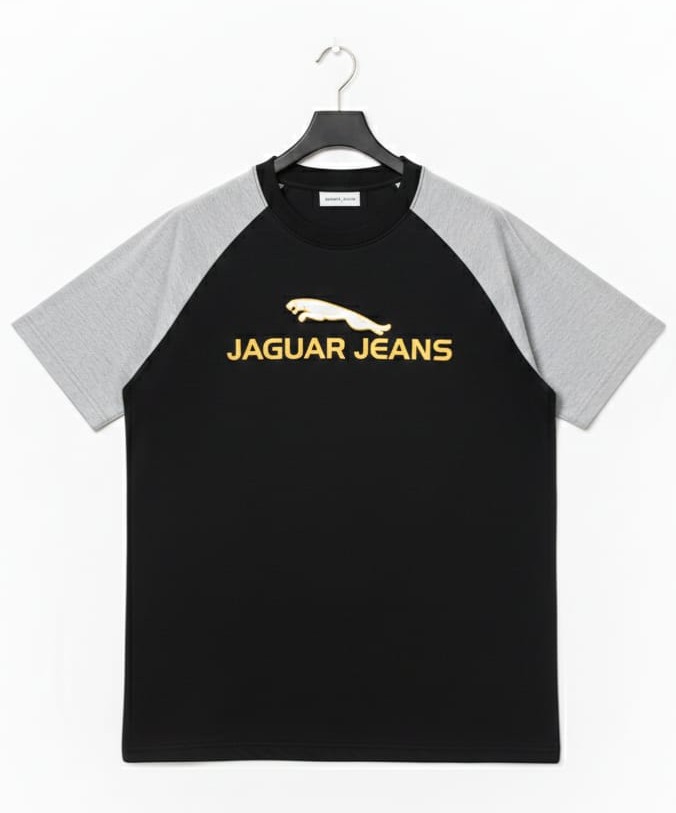 Mens Printed Raglan Round Neck Half Sleeves T Shirts