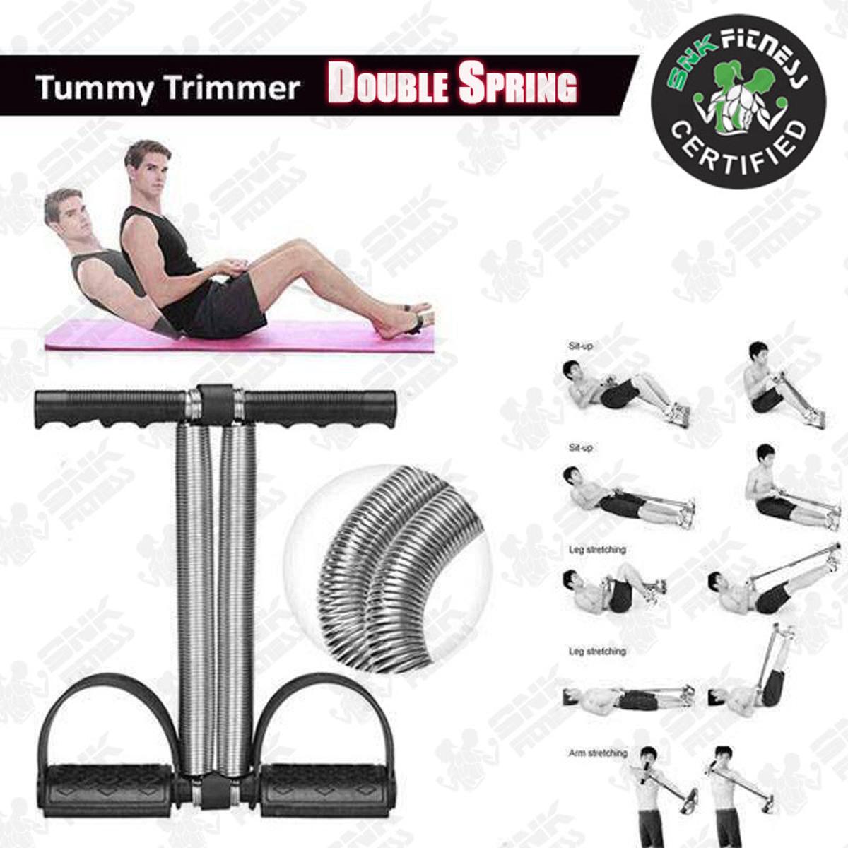 Wangmao Adjustable Foot Chest Pedal Tension Rope Multifunctional Tension Foot Pedal Abdomen Leg Exerciser Tummy Trimmer Equipment for Home Gym Yoga Workout