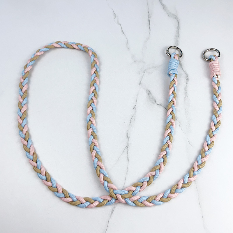 Anti-Lost Upgraded Version Of Retro Pattern Diagonal Strap Adjustable Anti-drop Mobile Phone Long Lanyard Hanging Neck Lanyard To Prevent Losing Rope Mobile Phone Pendant