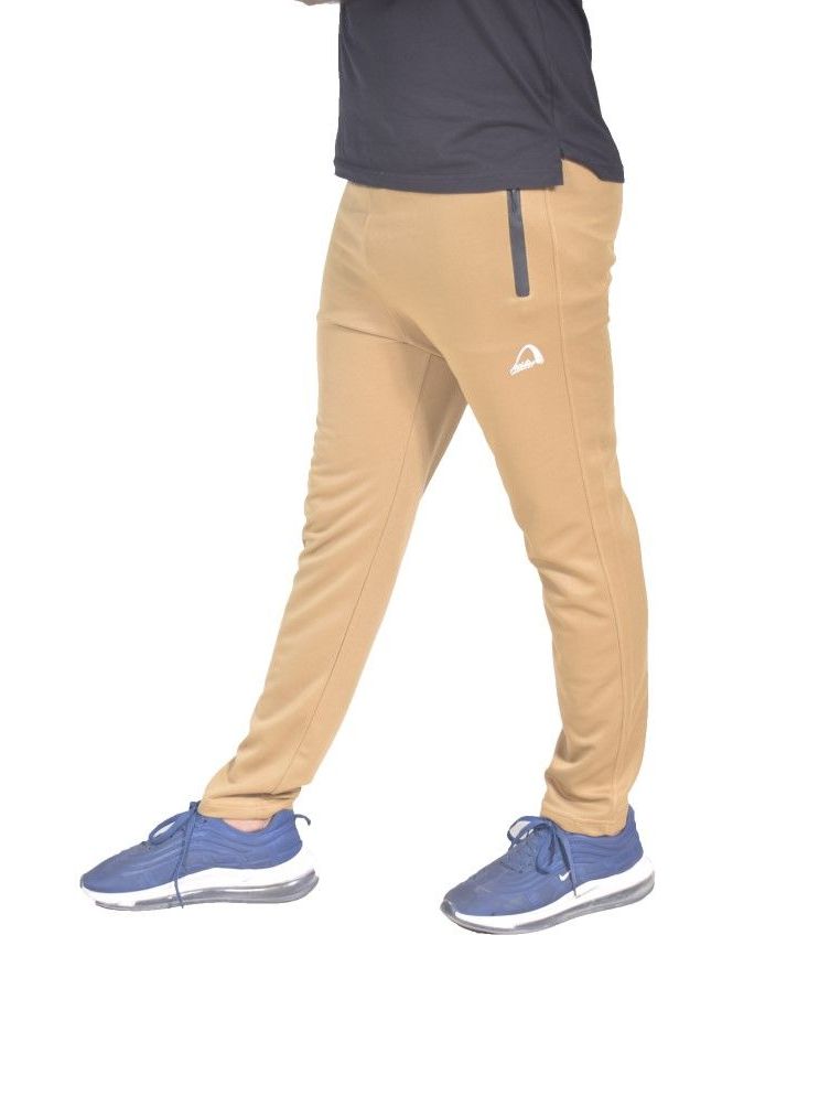 Athlico Men's Tapered Track Trouser | Zip Pocket Sports Pants | Slim Fit Casual Wear
