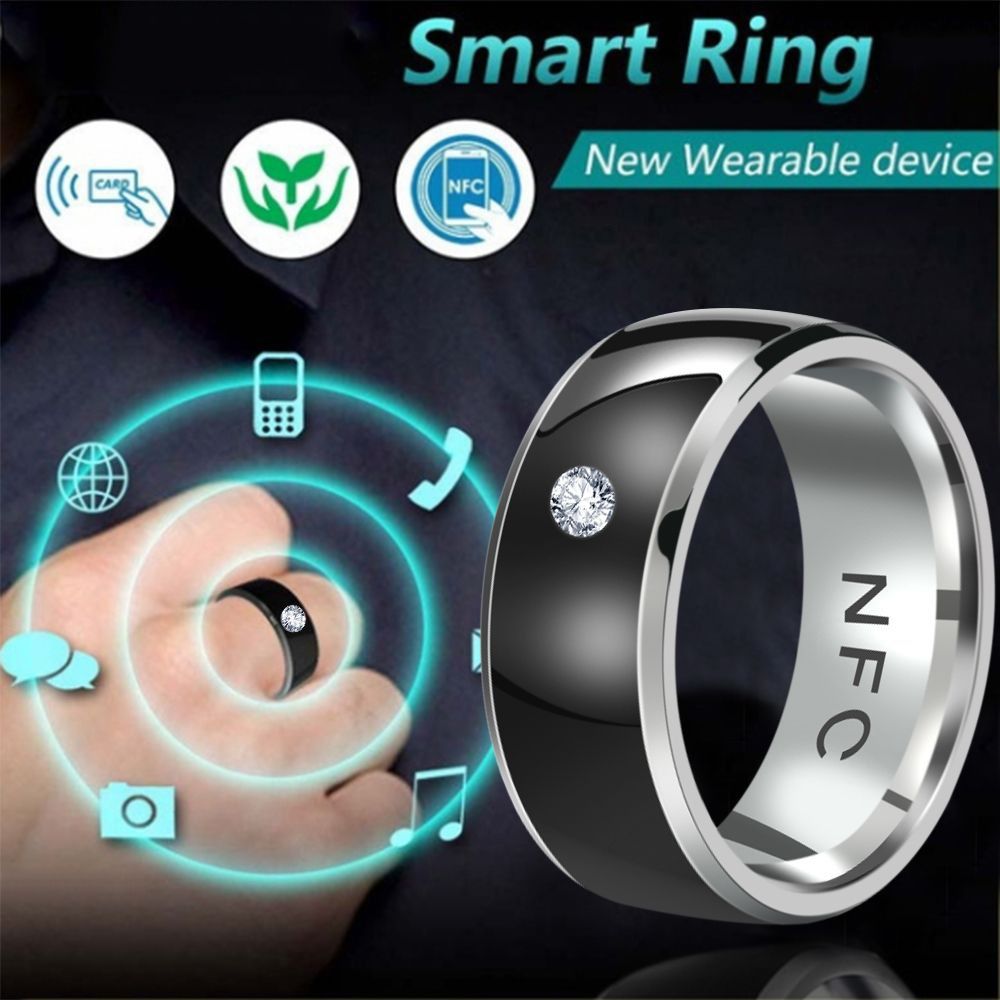 Multifunctional NFC Smart Ring Intelligent Stainless Steel