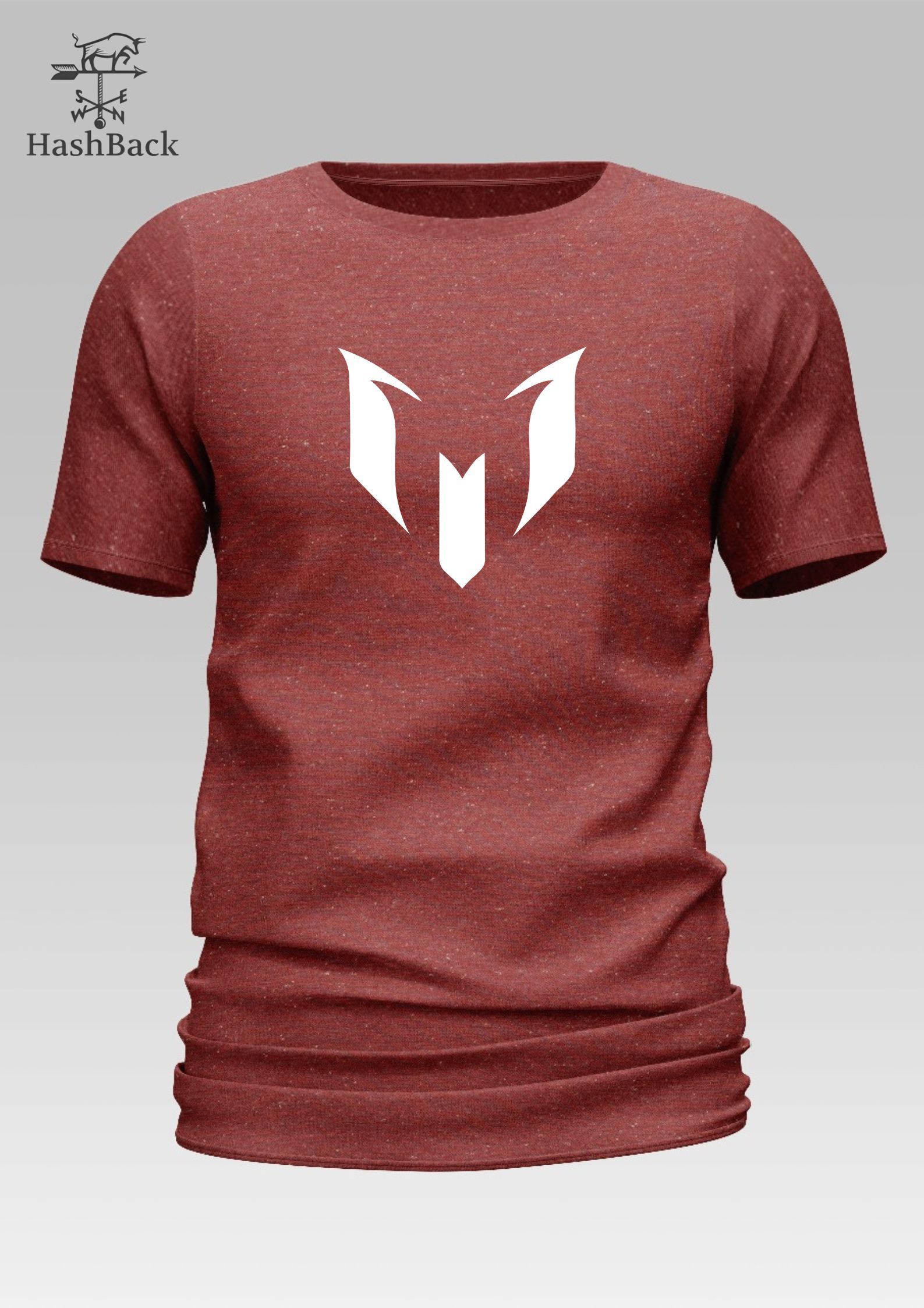 HashBack basic Oversized premium Tshirt For Men Messi Printed
