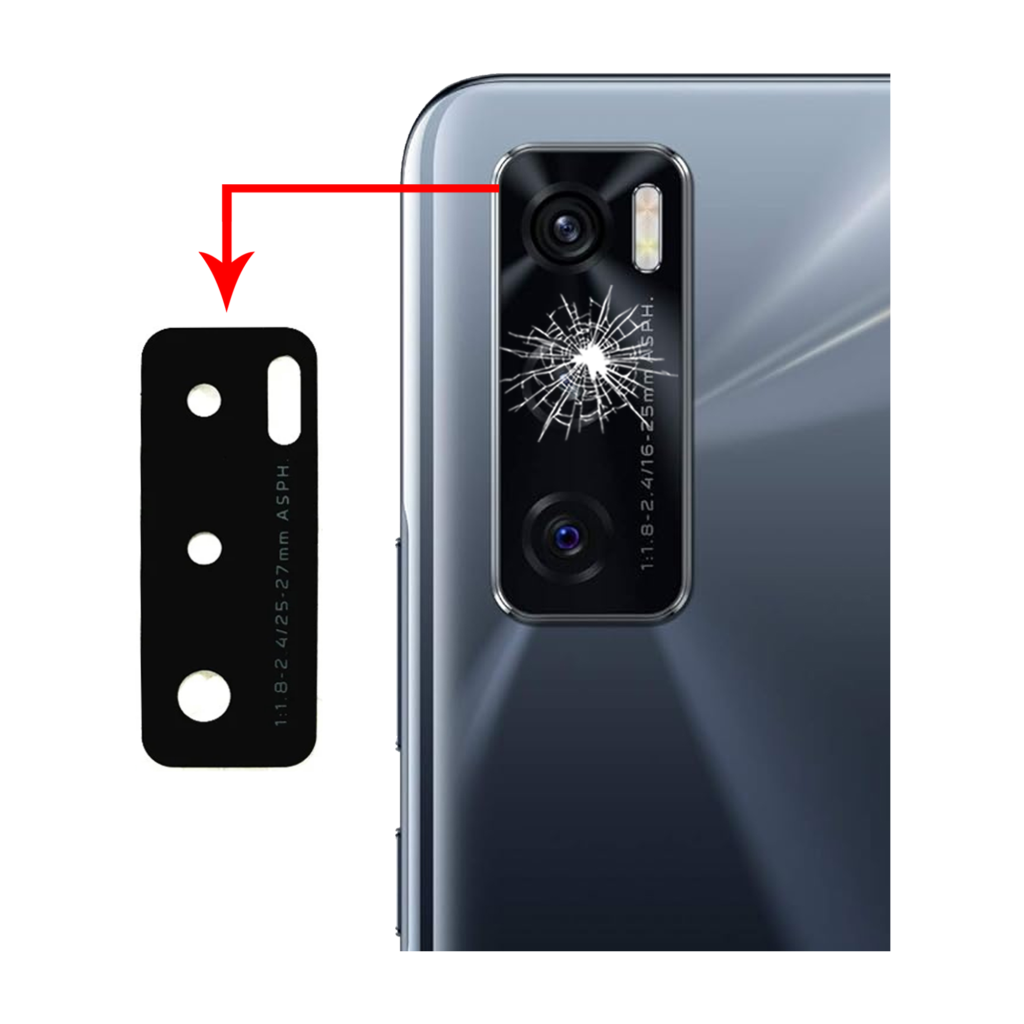 Frame Bezel Vivo V20se Front Camera Buy V20 Back Camera Online At