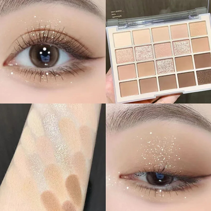 20 Shades Eye Shadow Palette – Long Lasting, Smooth Non-Flying Powder Makeup Kit