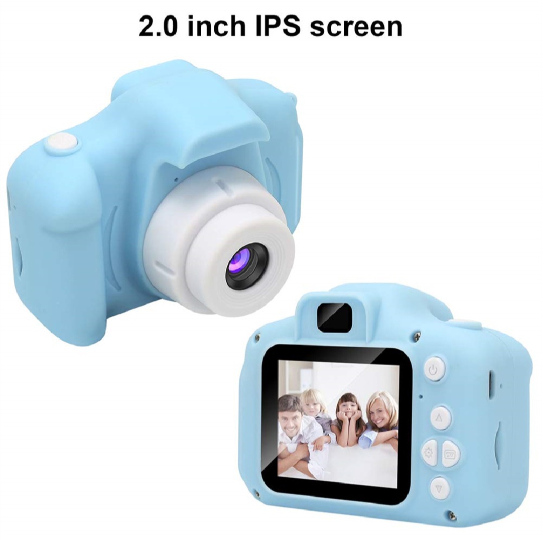 Mini Portable Digital Camera For Children IPS Display Can Take Pictures & Video Built-in Rechargeable Battery